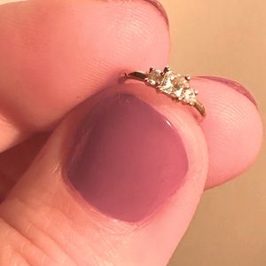 Maria Tash 2mm Diamond Princess Hoop Earring - Rose Gold, 6.5mm